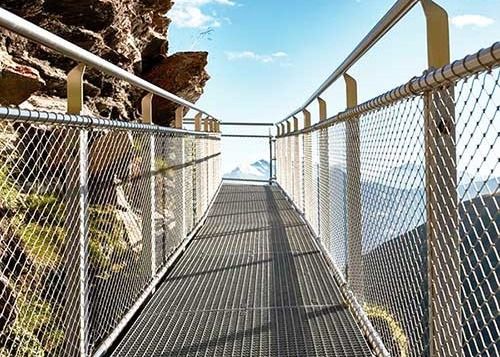 Customizable Stainless Steel Rope Mesh For Animal Enclosures Safety Nets Wear Resisting