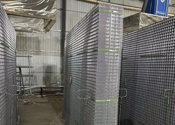 15x15 Reinforcement Concrete Welded Wire Mesh Panel Australian Standard 1 - 49 Tons