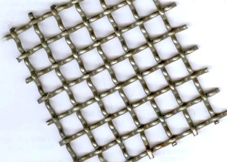 Stainless Steel 3x3 316 316L Crimped Wire Mesh Plain / Twill Weave