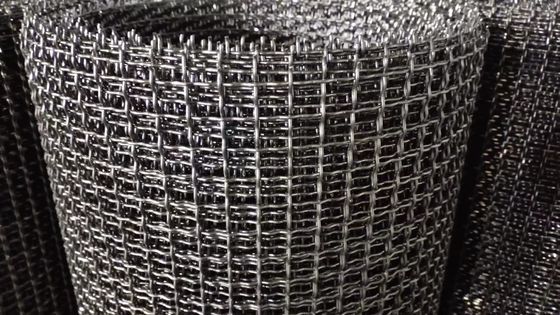 Carbon Steel Vibratory Screen Mesh Woven Crimped In Coal Mine