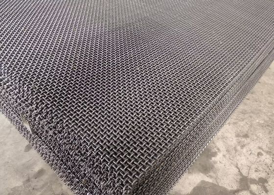 Crimped Mining Screen Mesh Stainless Steel High Manganese 65mn Wire