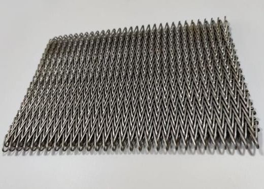 Flat Flex Spiral Conveyor Belt Wire Mesh Stainless Steel 304 Chain Link