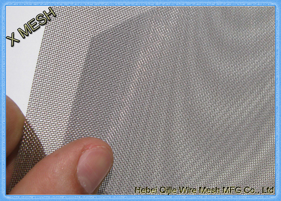 T 304 Stainless Steel Woven Wire Mesh , Metal Mesh Screen 30m Roll Length For Filtering