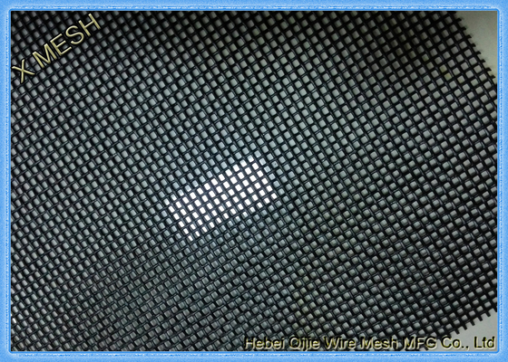 Vinyl Coated Pet Proof Flyscreen Mesh With Black Color North America Standards
