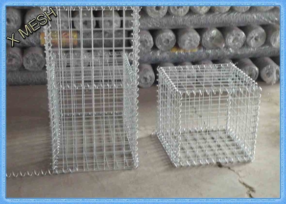 Low Carbon Iron Wire Welded Wire Gabion Baskets Retaining Wall 1 X 1 X 1 Meters