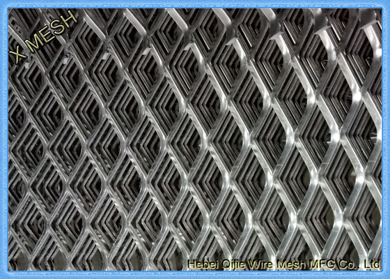 Thick Expanded Stainless Steel Sheet Welded Wire Mesh Panels T 304 Material