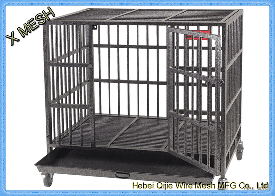 Powder Coated Welded Wire Mesh Baskets Dog Cage Full Sizes Pets Enclosure