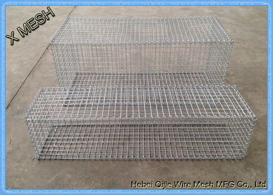 DIN EN ISO 17660 Galvanized Gabion Baskets Fence High Alloyed Steel Wires