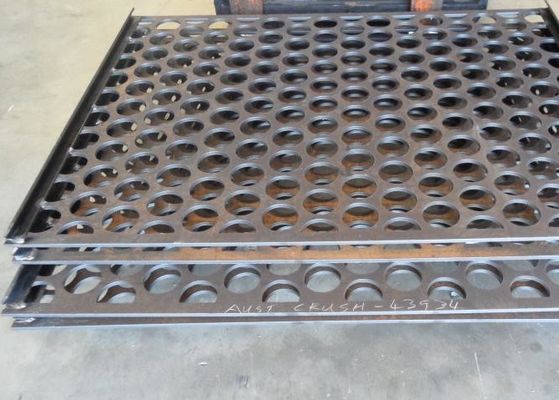 Hardness NM Steel Metal Punch Plate Screening