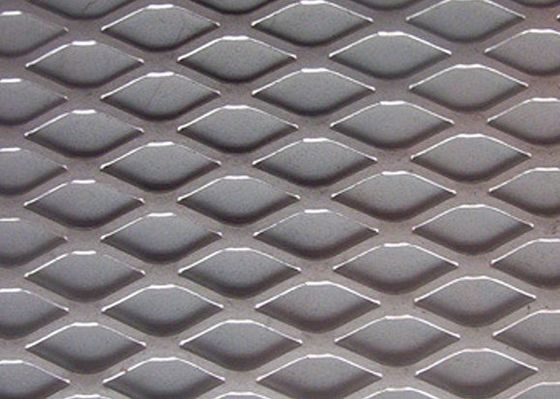 Mild Stainless Steel Expanded Metal Mesh , 1 Inch PVC Coated Welded Wire Mesh