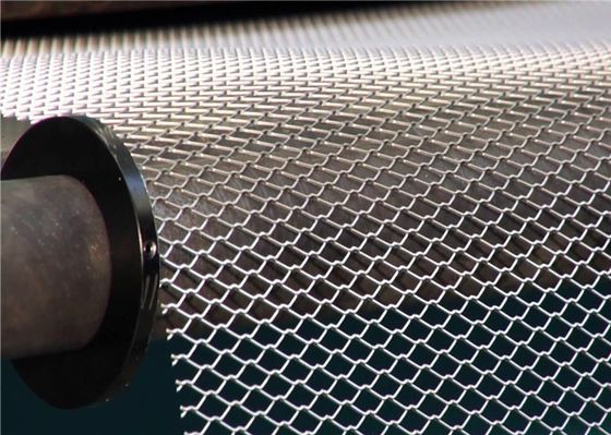 Light Duty Aluminum Expanded Metal Mesh Decorative For Exterior Wall Cladding