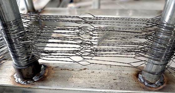 MZP Anti-Tank Metal Wire Mesh 10x10x1.4m Low-Visibility Barrier