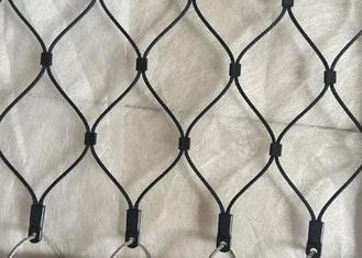 Rust Resistant Black Oxide Stainless Steel Rope Wire Mesh