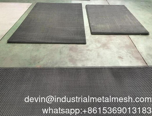 65mn Vibrating Screen Mesh Panel 30m X 2m For Aggregates Screening