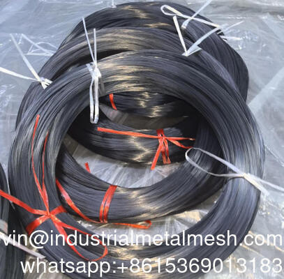 1770-2200 MPa High Tensile Strength Carbon Steel Wire Black Brush Steel Wire 0.30-1.0mm