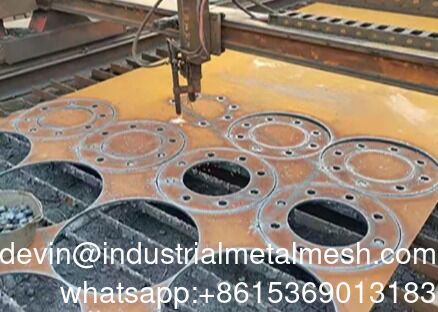 SS400 Perforated Carbon Steel Sheet For Screening Plate