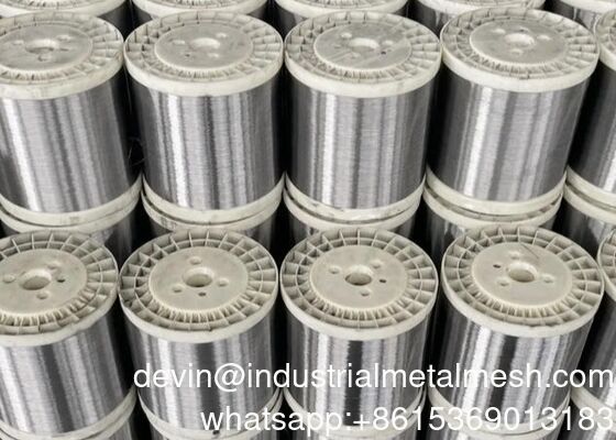 SS304/SS316 Customized Diameter 0.13mm 0.15mm 0.60mm Stainless Steel Wire for Construction