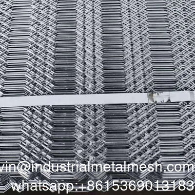 Polished Bright Color Powder Coated Decorative Expanded Metal Wire Mesh