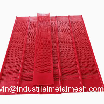 PU Mining Sieving Plate Polyurethane Vibrating Screen Mesh for Mineral Separation