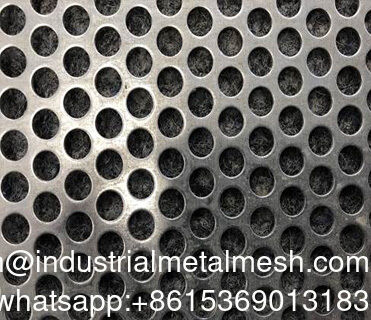 Factory Price Custom Hole 304 316L Stainless Steel Perforated Metal Sheet for Fence Panels