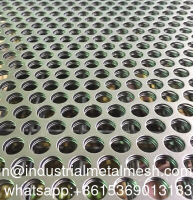 Round Hole Slotted Perforated Aluminum Stainless Galvanized Metal Mesh Panel Hot Sale in Egypt