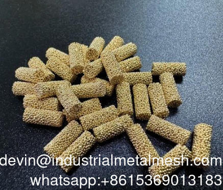 Porous Brass Filter Element For Pneumatic Air Filter