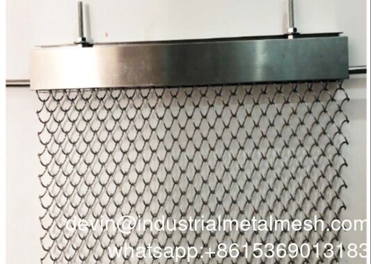 Coil Drapery Wire Mesh Metal Mesh Curtain Decorative Wire Mesh
