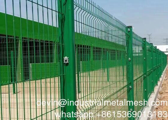 Contemporary 3d Curved Wire Mesh Fence Hot Dip Galvanized Pvc Coated
