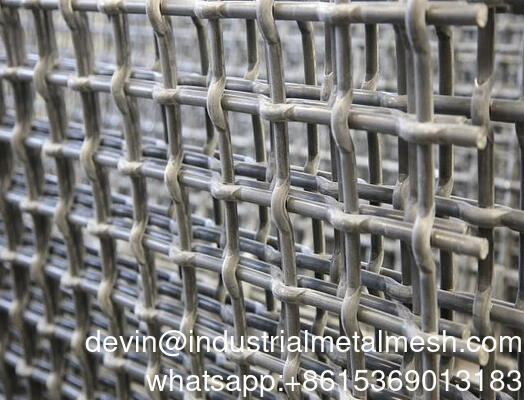 High Quality Manganese Vibrating Screen Crimp Wire Mesh Mine Vibrating Sieving Sand