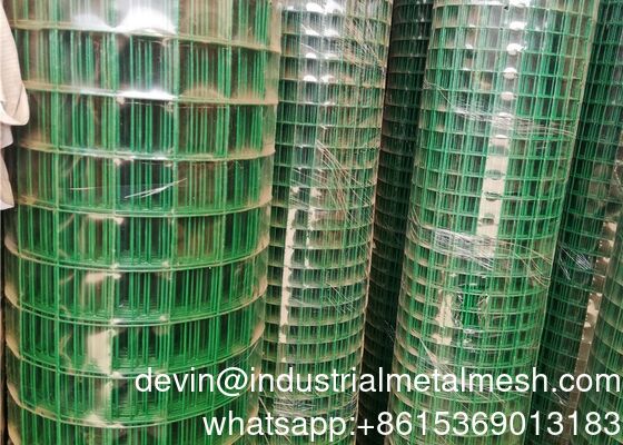 Electro and Hotdipped Galvanized PVC Coating Welded Iron Wire Mesh Roll and Panels