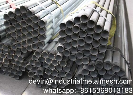 High Durability Zinc Coated Tubes Galvanized Steel Round Tube Square Tube