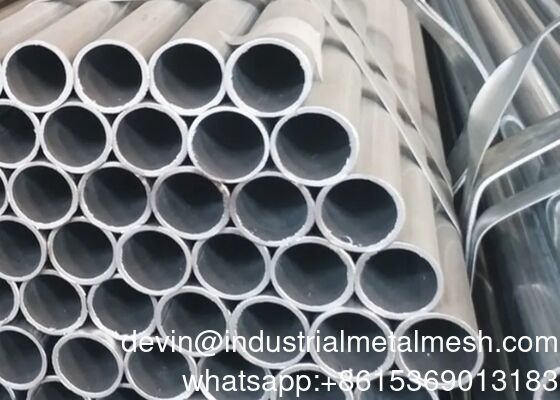 Hot Dipped Galvanized Seamless Welded Steel Pipe Gi Hollow Round Pipe ERW