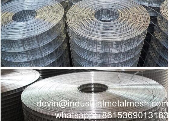 16 Gauge 1 X 1/2 Inch Galvanized Welded Wire Mesh Roll for Raising Animals