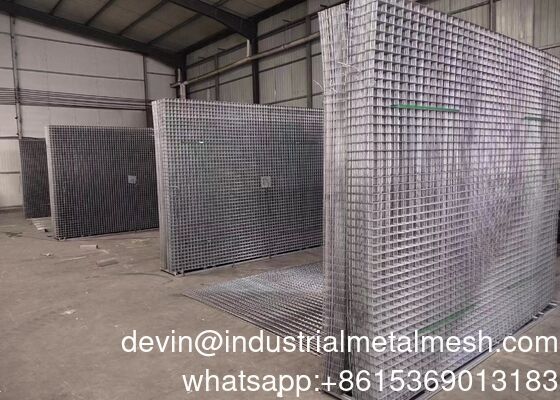 Chinese Supplier Iron Welded Wire Mesh Panel Reinforcing Welded Wire Mesh Panels