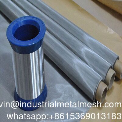 5.5m 6m 5m 4m AISI304 316 Stainless Steel 1.2mm 5X5 Mesh Wire Mesh Screen for Paper Mill