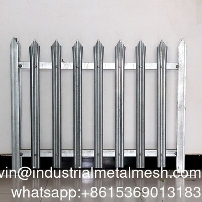 W Section Palisade Fencing Security Fence for Industrial