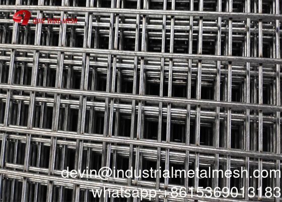 Low-Carbon Iron Wires Welded Wire Mesh Panels Before Hot Galvanized