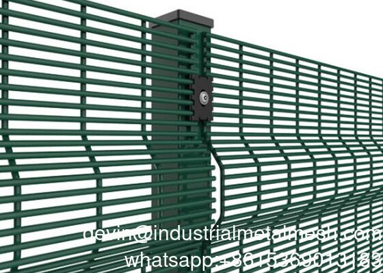 High Security 358 Anti-Climb Fence for Prisons and Industrial Airports Perimeter Trellis & Gates Product Category 358 Fence High Security Fences Mesh Wire Fence