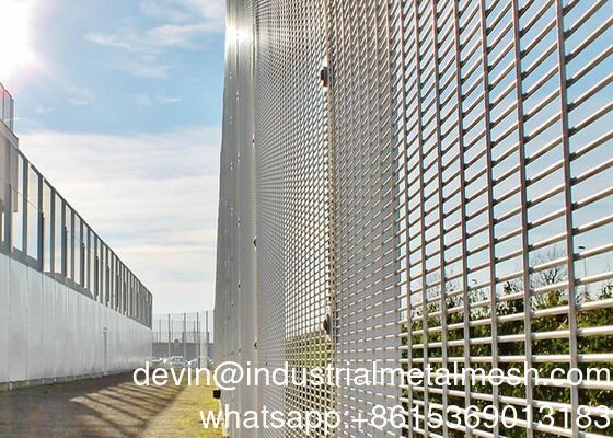 3.3*2.4m High Anti Climb Security Prison Fence Panels 358 Wire Fence Mesh Fence Anti Theft Fence