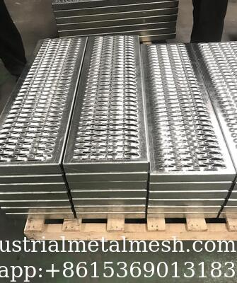 Factory Supply High Quality Hot Dipped Galvanized Stainless Catwalk Steel Grating/ Punched Decking/Grip Strut/Safety Grating