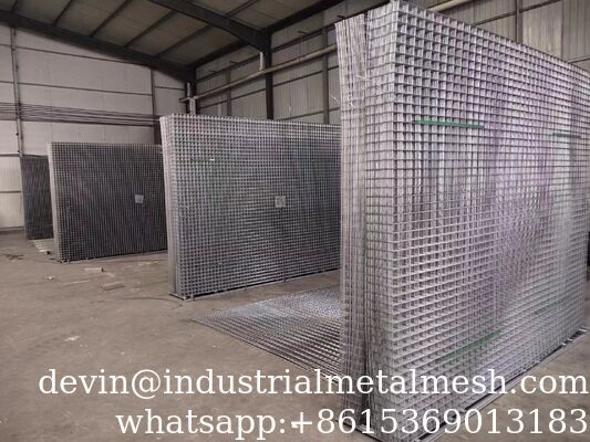 50mm 100mm Galvanized Welded Wire Mesh Panel