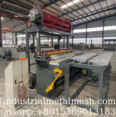 High Quality Crimped Wire Weaving Fence Making Cattle Deer Grass Mesh Machine