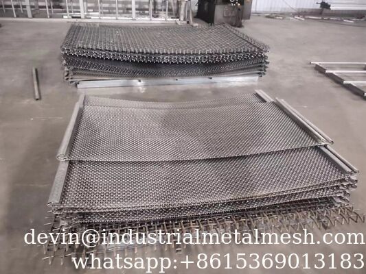 Heavy-Duty Welded Iron Wire Mesh for Gold Mining Trommel Screen