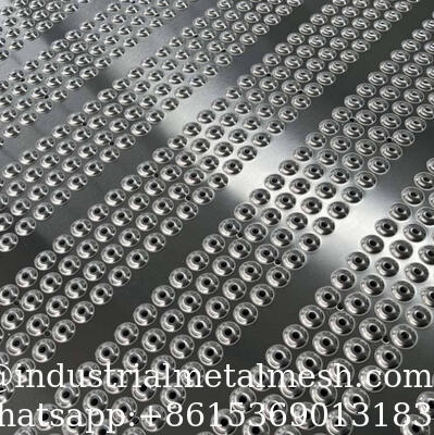 Easy Installation Perforated Crocodile Mouth Grip Strut Safety Grating for Stair Treads