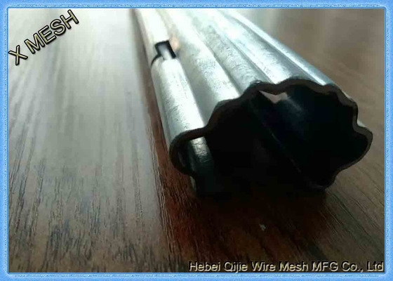 Powder Coated Metal Vineyard Trellis Posts 2.0m Length 53x30mm Size