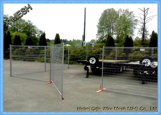 Canada 6FT*9.5FT Temp Security Fencing , Durable Temporary Fence Panel, temporary site fencing