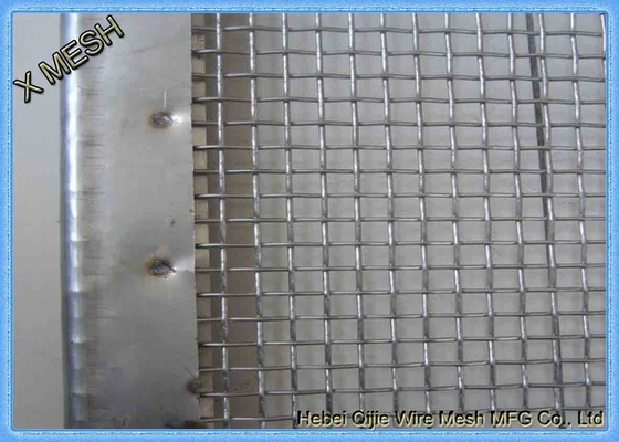 Stone Vibrating Screen Wrapping Heavy Duty Metal Screen Mesh 45 Degree Hook