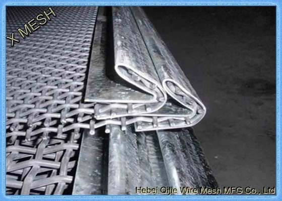 Woven Vibrating Screen Mesh Have Hook Crimped Wire Mesh for Mining