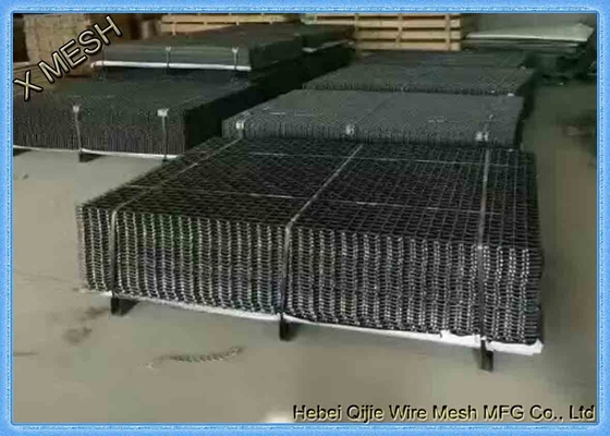 65mn/45mn Square Vibrating Screen Mesh/ Crimped Wire Mesh With Hook