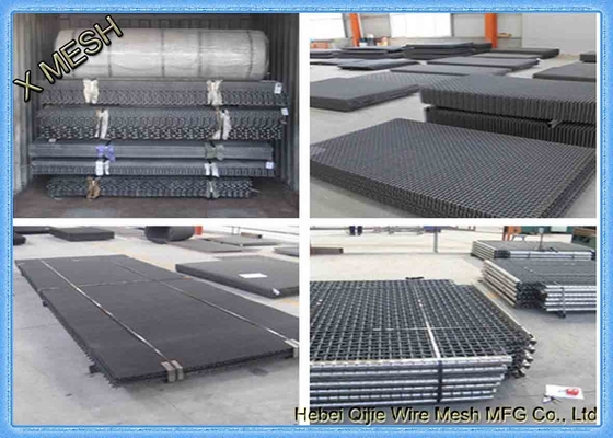 65mn/45mn Square Vibrating Screen Mesh/ Crimped Wire Mesh with Hook